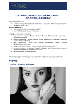 WYNIKI KONKURSU FOTOGRAFICZNEGO