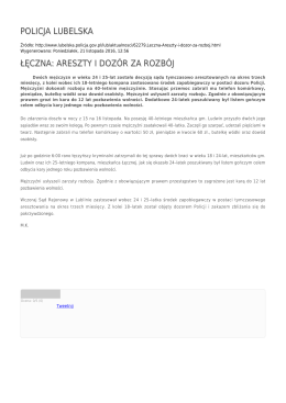 Generuj PDF - Policja Lubelska