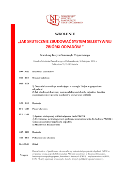 jak skutecznie zbudować system selektywnej zbiórki odpadów