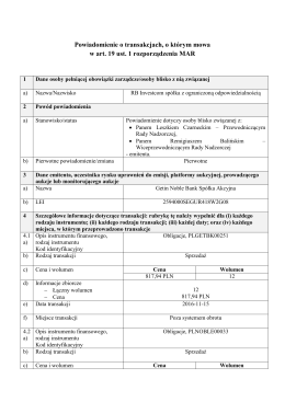 Zawiadomienie RB Investcom Sp. z o.o. 15.11.