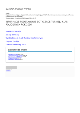 Generuj PDF - Szkoły Policji w Pile