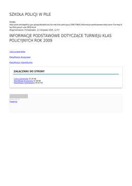 Generuj PDF - Szkoły Policji w Pile