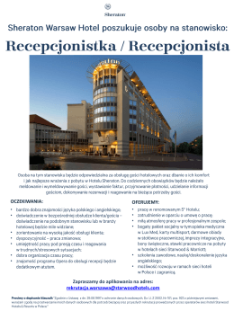 OCZEKIWANIA - HOTELCAREER