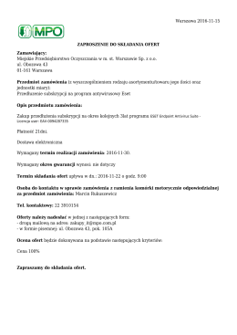 Przedłuzenie subskrypcji na program