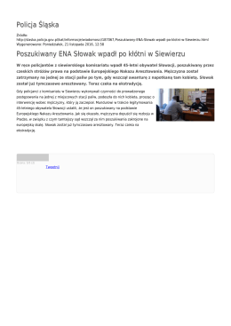 Generuj PDF - Policja Śląska