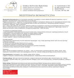 mezoterapia biomimetyczna