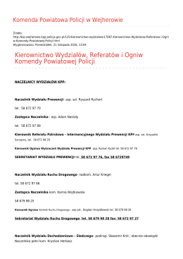 Generuj PDF - Komenda Powiatowa Policji w Wejherowie