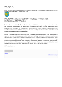 policja.pl policjanci z częstochowy przejęli prawie pół kilograma