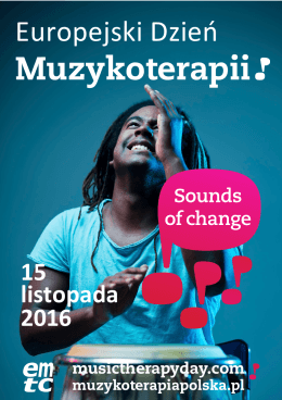 Muzykoterapii - Music Therapy Day