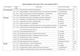 Zajęcia dodatkowe dla uczniów gimnazjum i liceum