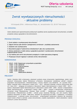 Pobierz PDF - WLR Training Group