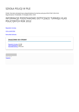 Generuj PDF - Szkoły Policji w Pile