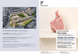 Flyer - Université de Fribourg