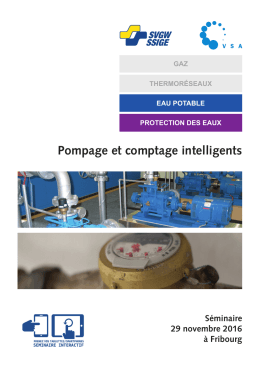 Pompage et comptage intelligents