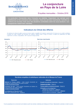 Tendances régionales