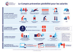 Téléchargez ici votre mémo - Compte prévention pénibilité