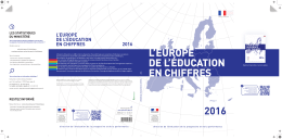 L`Europe de l`&eacute;ducation en chiffres