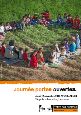 Journ&eacute;e portes ouvertes.