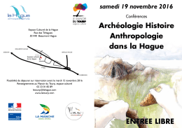 ENTREE LIBRE Archéologie Histoire