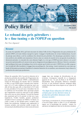 French Version - OCP Policy Center | OCP Policy Center