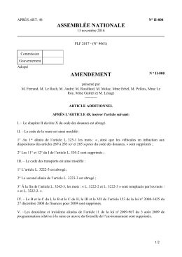 Télécharger l`amendement adopté