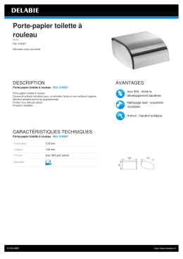 Porte-papier toilette à rouleau
