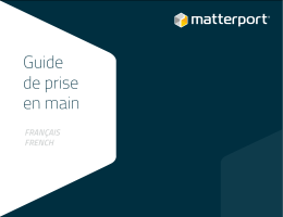 Guide de prise en main - Support