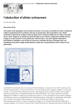 l`abduction d`olivier schrauwen