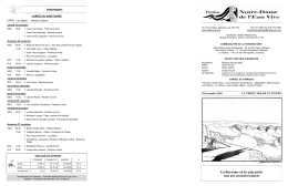 20 novembre 2016 - Paroisse Notre