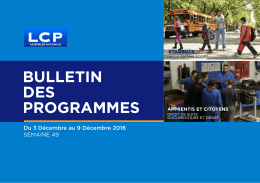 documentaire et débat - LCP Assemblée nationale