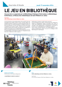 Téléchargez le programme de la journée d`étude (en PDF)