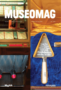 Museomag 4/2016 - Mus&eacute;e Dr&auml;i Eechelen