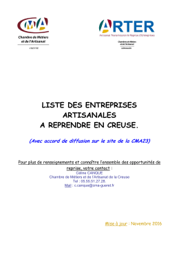 Consultez les offres d`entreprises &agrave; reprendre