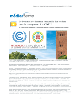 Conférence de presse d`ouverture du High-Level