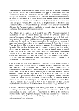 De nombreuses interrogations ont cours quant &agrave; leur r&ocirc;le et certains