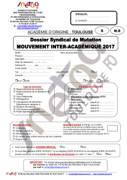dossier syndical inter 2017