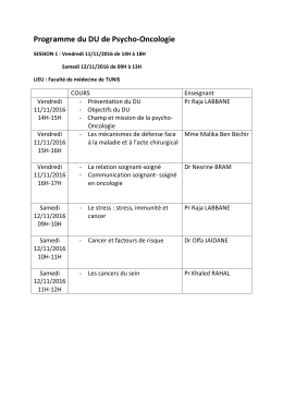 T&eacute;l&eacute;charger - Facult&eacute; de M&eacute;decine de Tunis