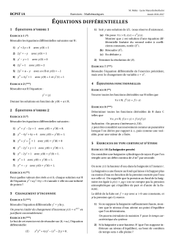 Exercices - Mathématiques