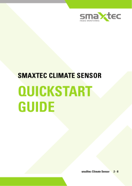 smaxtec climate sensor quickstart guide