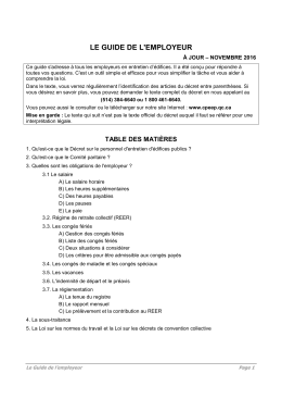T&eacute;l&eacute;charger le Guide de l`employeur en format PDF