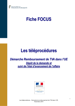 Demander un remboursement de TVA dans l`Union