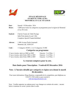 D&eacute;pliant - club Prestige