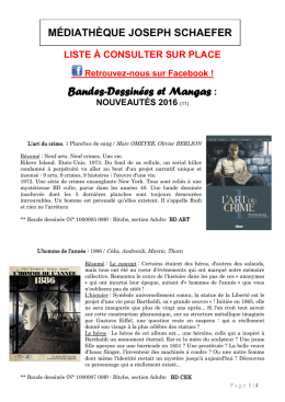 Statut : Au moins un exemplaire