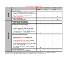 de r&eacute;ussite de T&eacute;l&eacute;film Canada : Liste des festivals et &eacute;v&eacute;nements