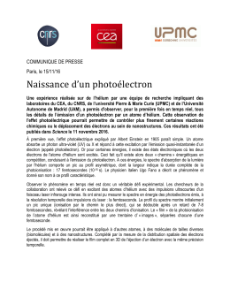 Télécharger le communiqué de presse complet