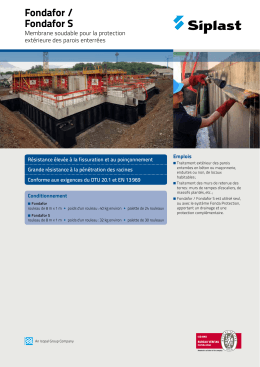 Fondafor / Fondafor S