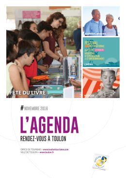 agenda novembre 2016