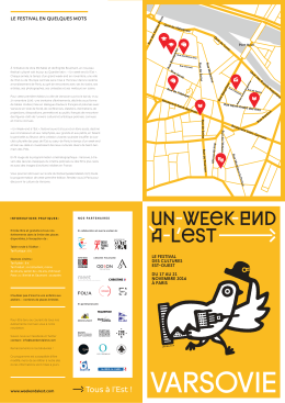 PDF / Le programme d`Un Week