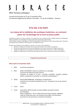 T&eacute;l&eacute;chargez le programme [PDF - 319 Ko ]