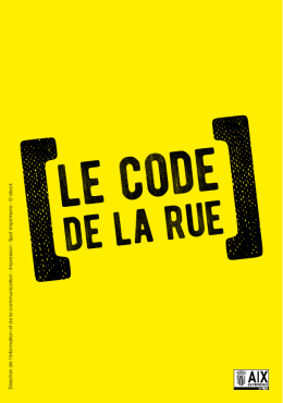 le code - Mairie d`Aix-en